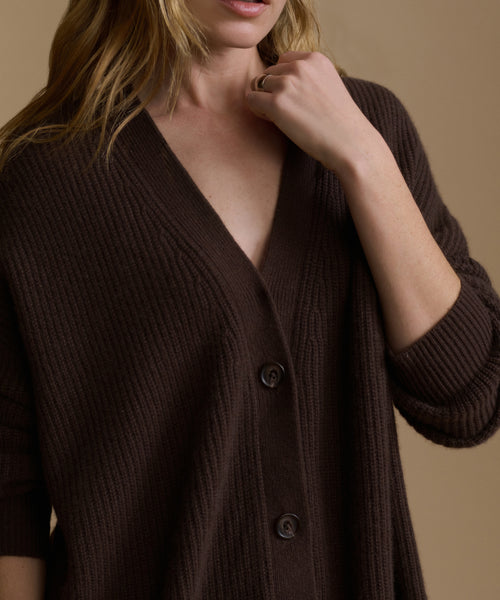 Cashmere Cocoon Cardigan