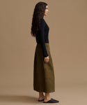Suede Wolfe Skirt