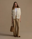 Cotton Cable Cardigan