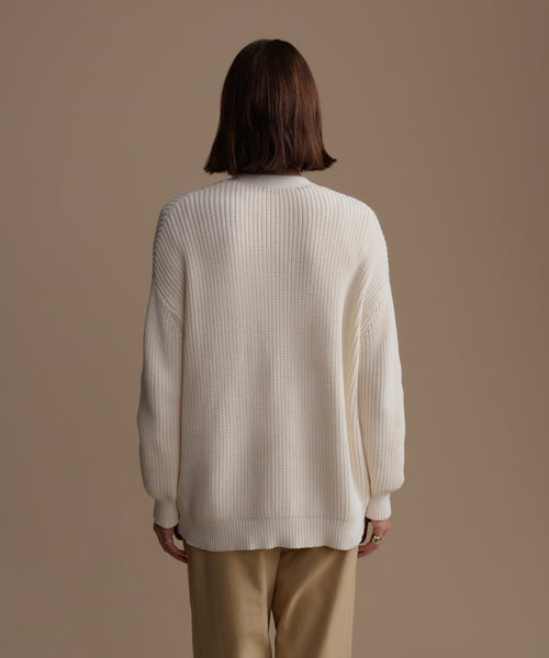 Cotton Cocoon Cardigan