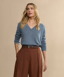Flynn Cashmere V-Neck