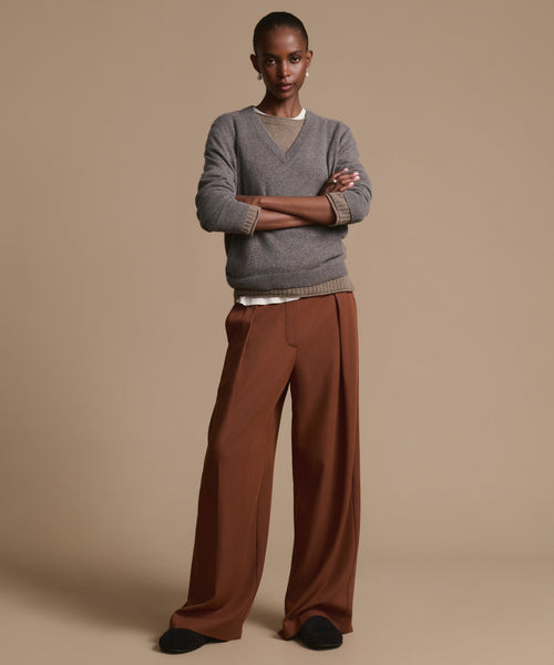 Flynn Cashmere V-Neck