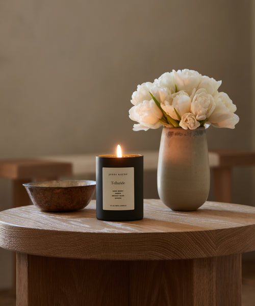 Telluride Glass Candle