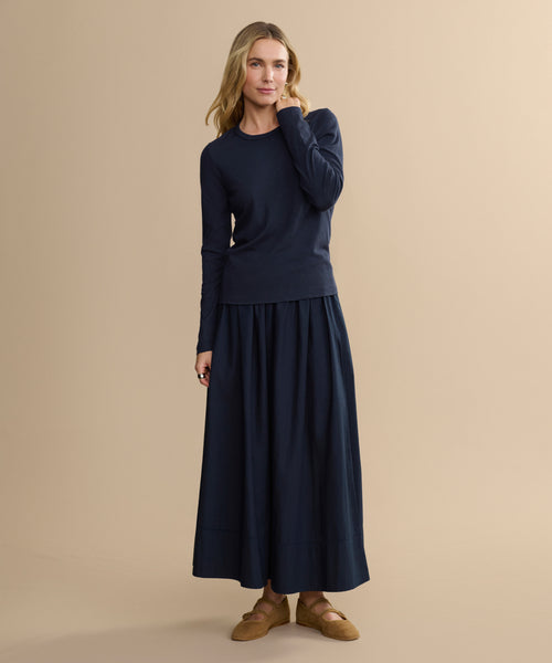 Long-Sleeve Slim Tee