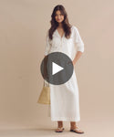 Thumbnail for video: Model wearing Mira Cardigan.