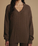 Thumbnail for video: Nell V-Neck Sweater
