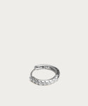 Medium Huggie with Diamonds